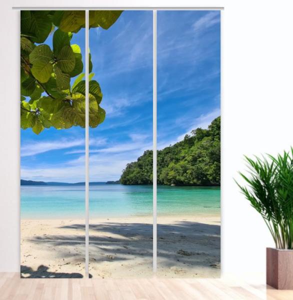 Traumzeit Papua, Flächenvorhang 3er Set